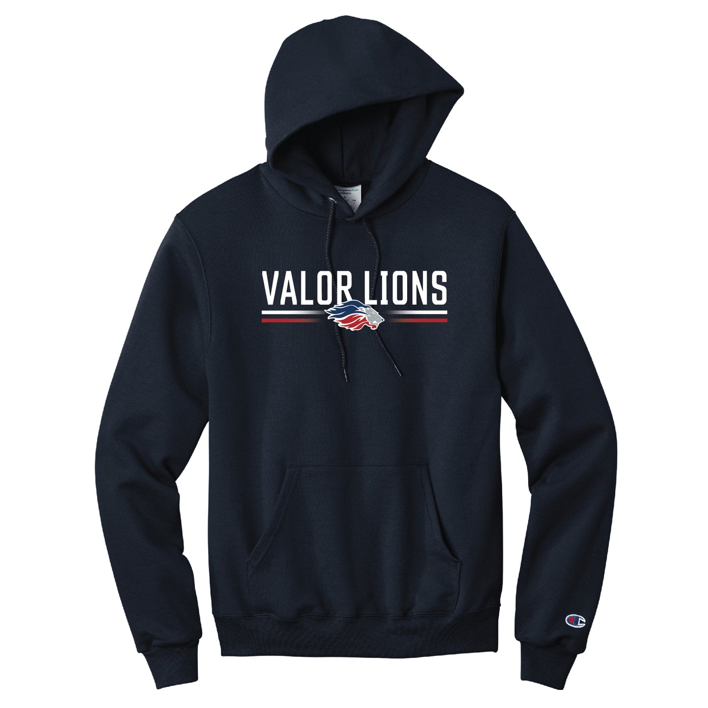 Champion Valor Lions Fade Hoodie Sweatshirt