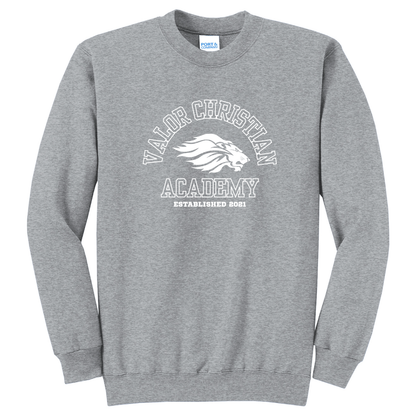 Arched Valor Crewneck Sweatshirt (Gray)