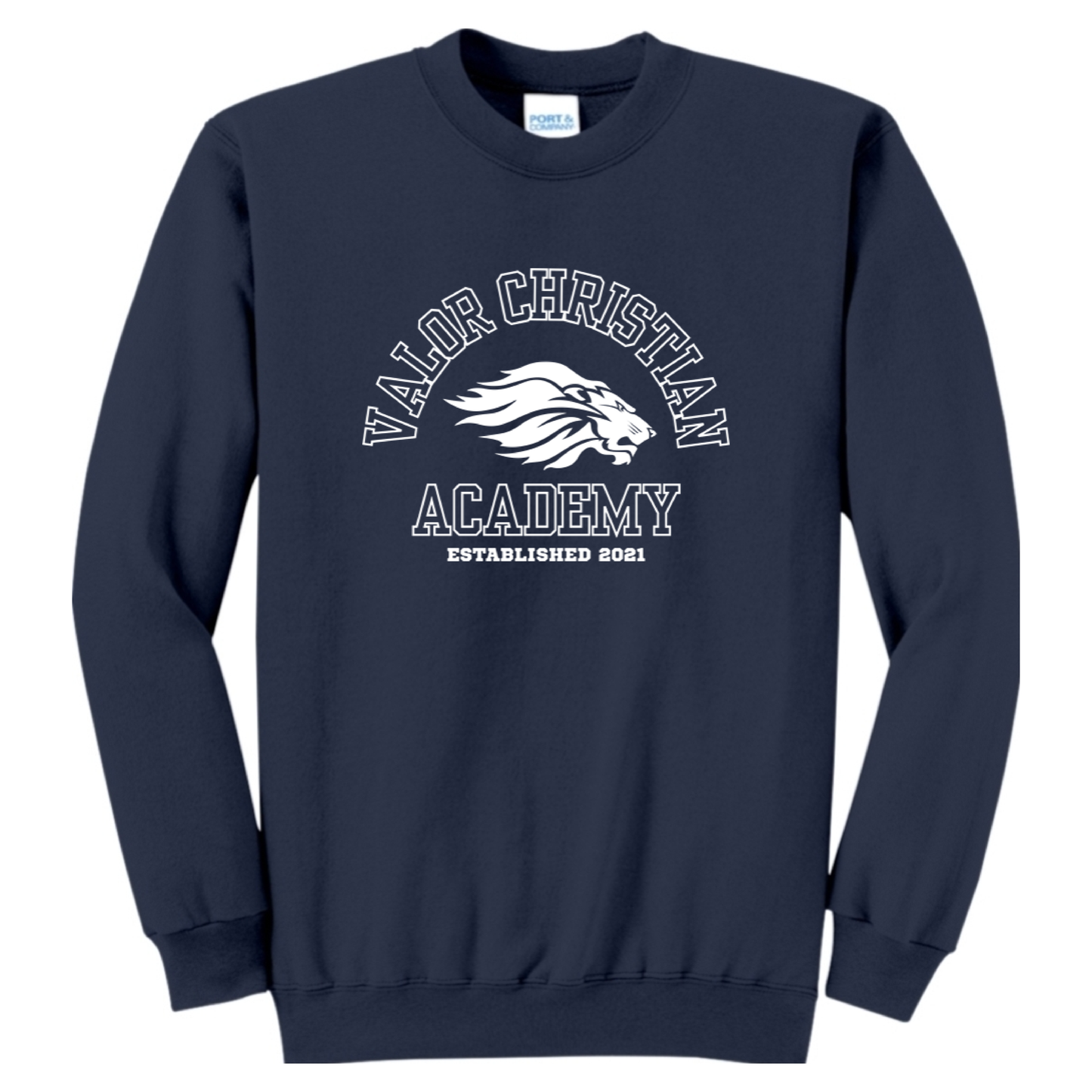 Arched Valor Crewneck Sweatshirt (Navy)