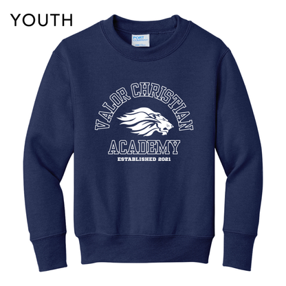Arched Valor Crewneck Sweatshirt (Navy)