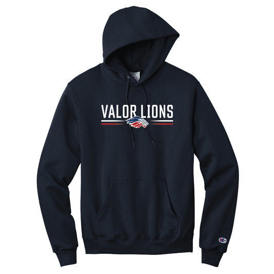 Champion Valor Lions Fade Hoodie Sweatshirt