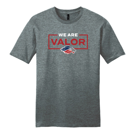 We Are Valor Short Sleeve T-Shirt (Gray)