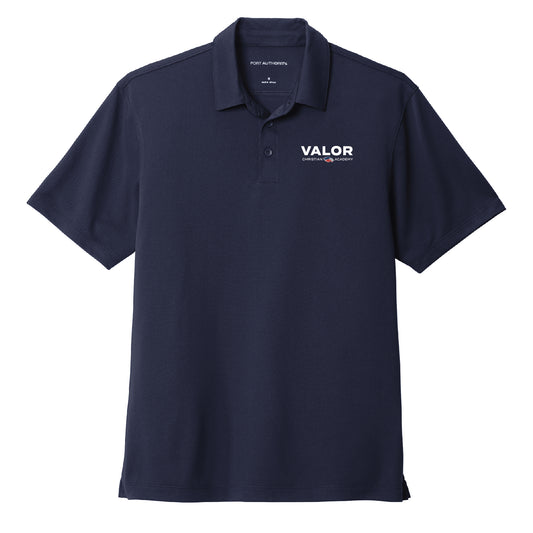 Valor Pique Polo (Navy)