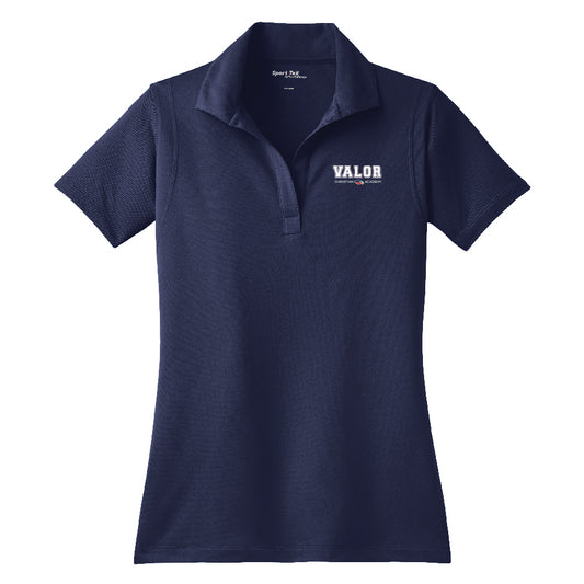 Ladies Sport-Tek Short Sleeve Polo (Navy)