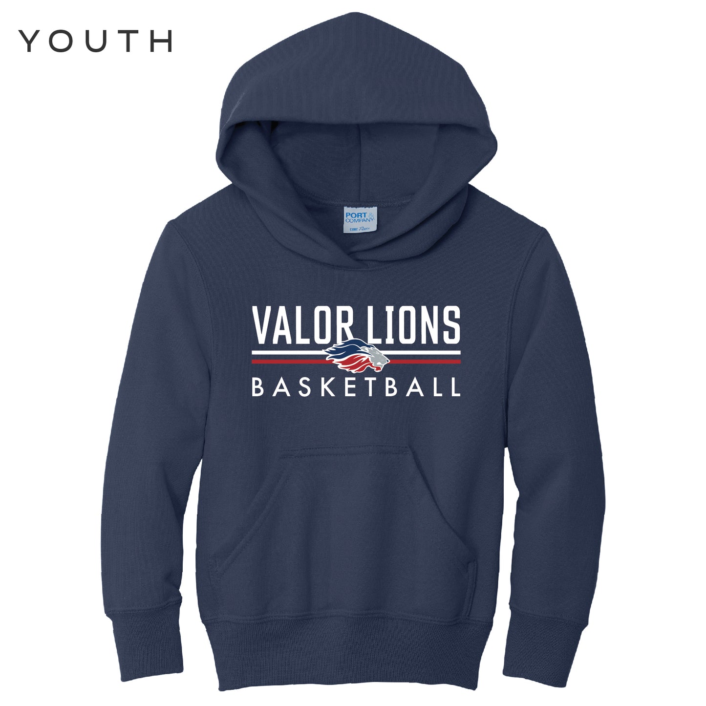 Valor Basketball Hoodie Sweatshirt