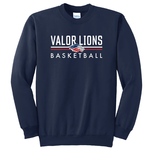 Valor Basketball Crewneck Sweatshirt