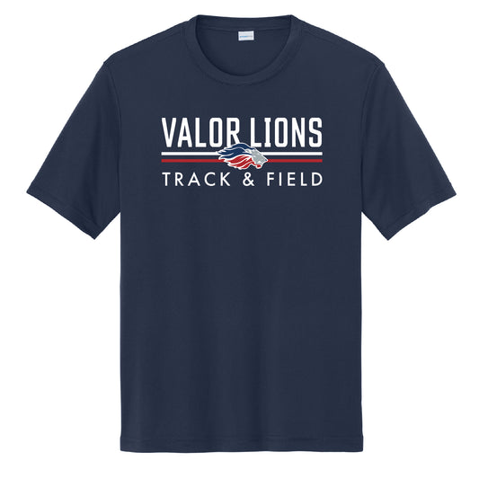 Valor Track & Field DryFit Tee