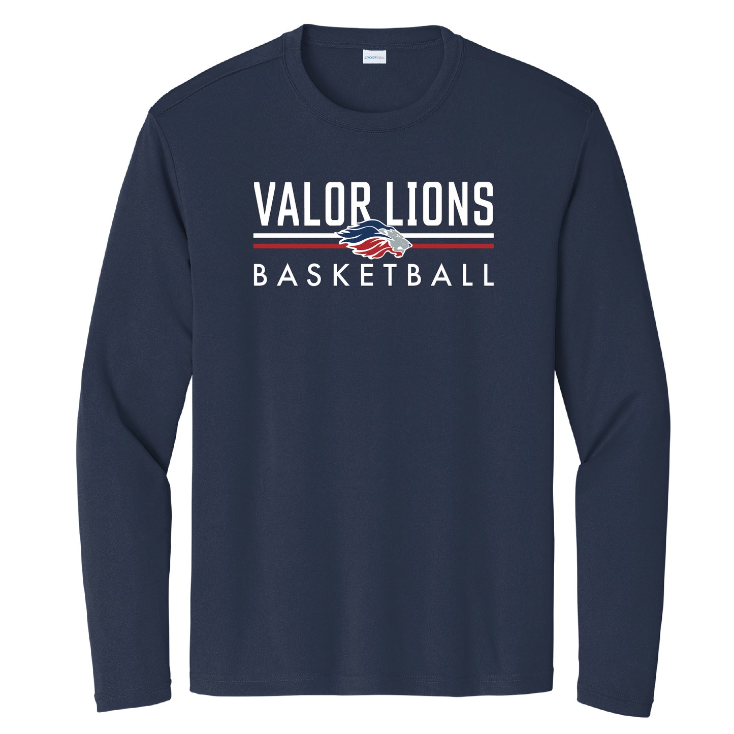 Valor Basketball DryFit Long Sleeve Tee