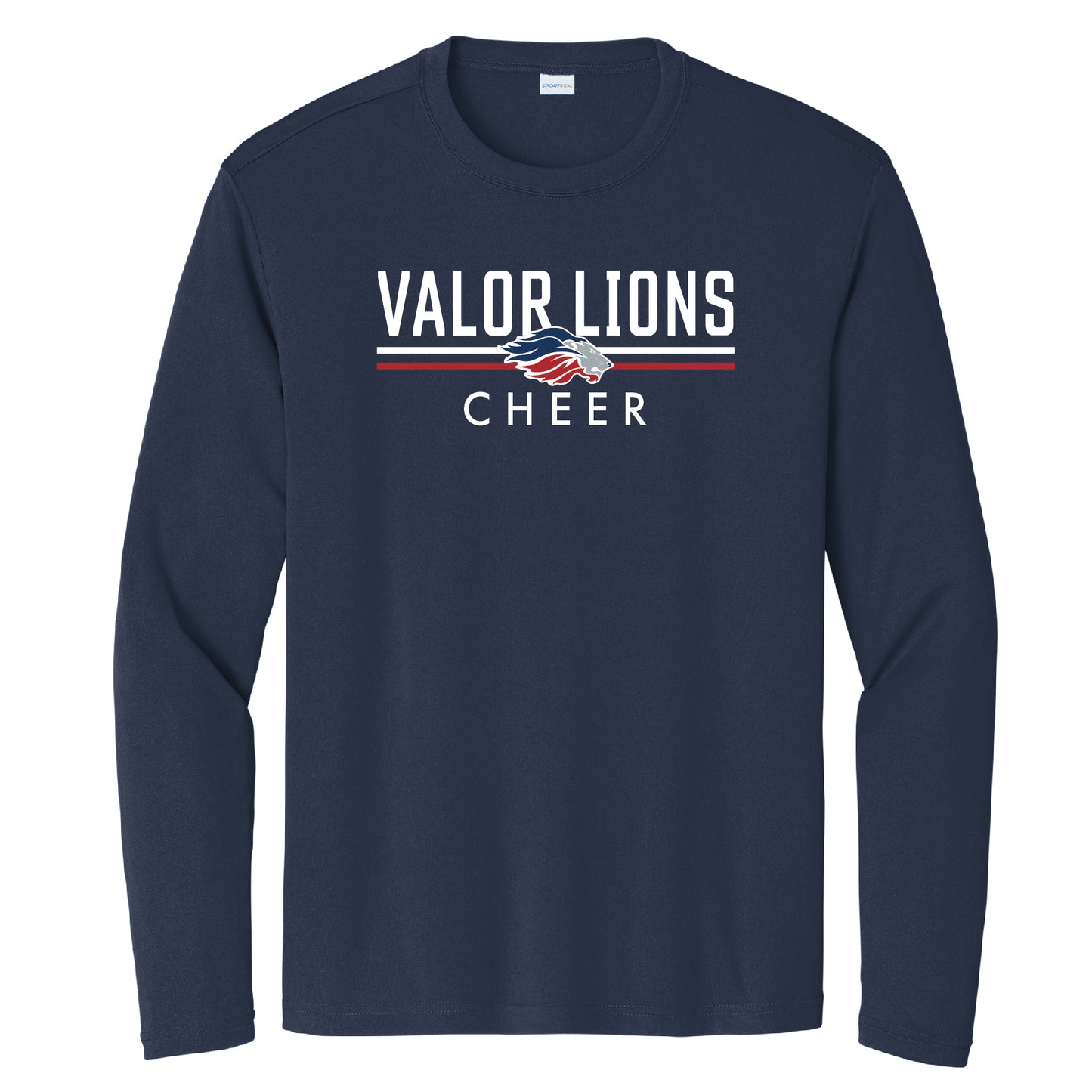 Valor Cheer DryFit Long Sleeve Tee