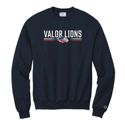 Champion Valor Lions Fade Crewneck Sweatshirt