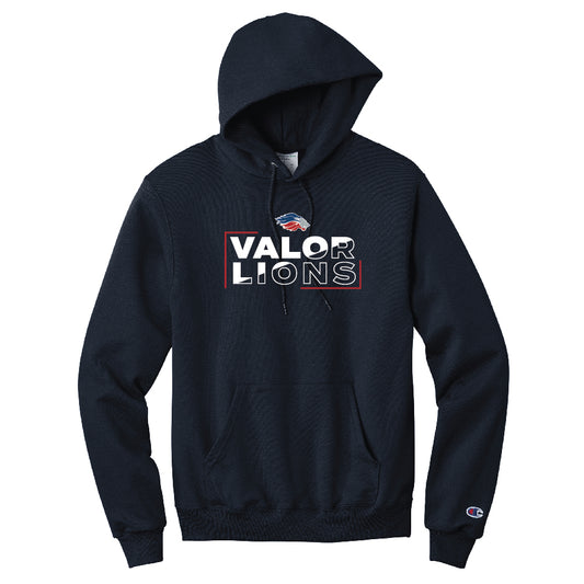 Champion Valor Lions Box Hoodie Sweatshirt