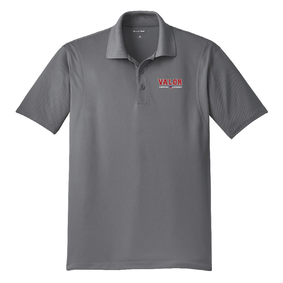 Mens Sport-Tek Short Sleeve Polo (Gray)