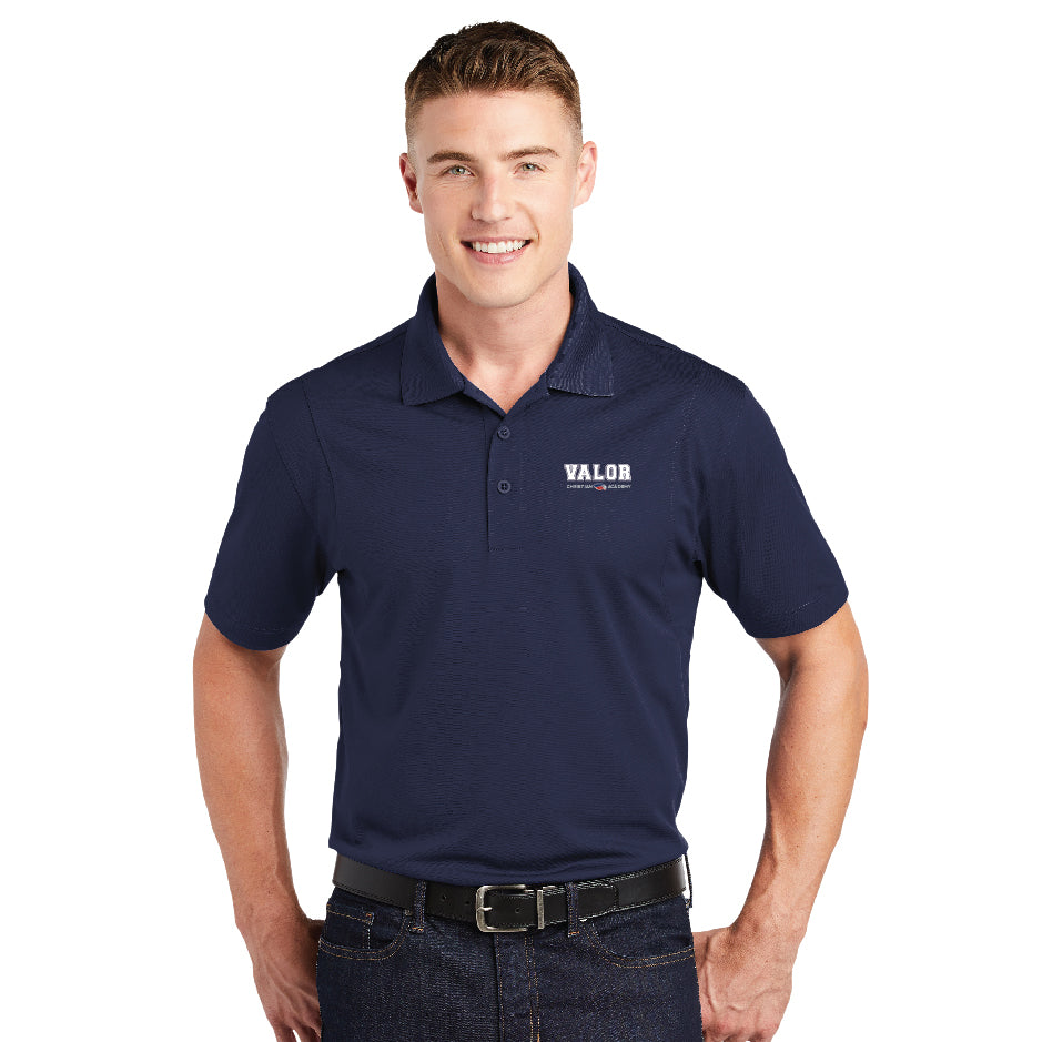 Mens Sport-Tek Short Sleeve Polo (Navy)